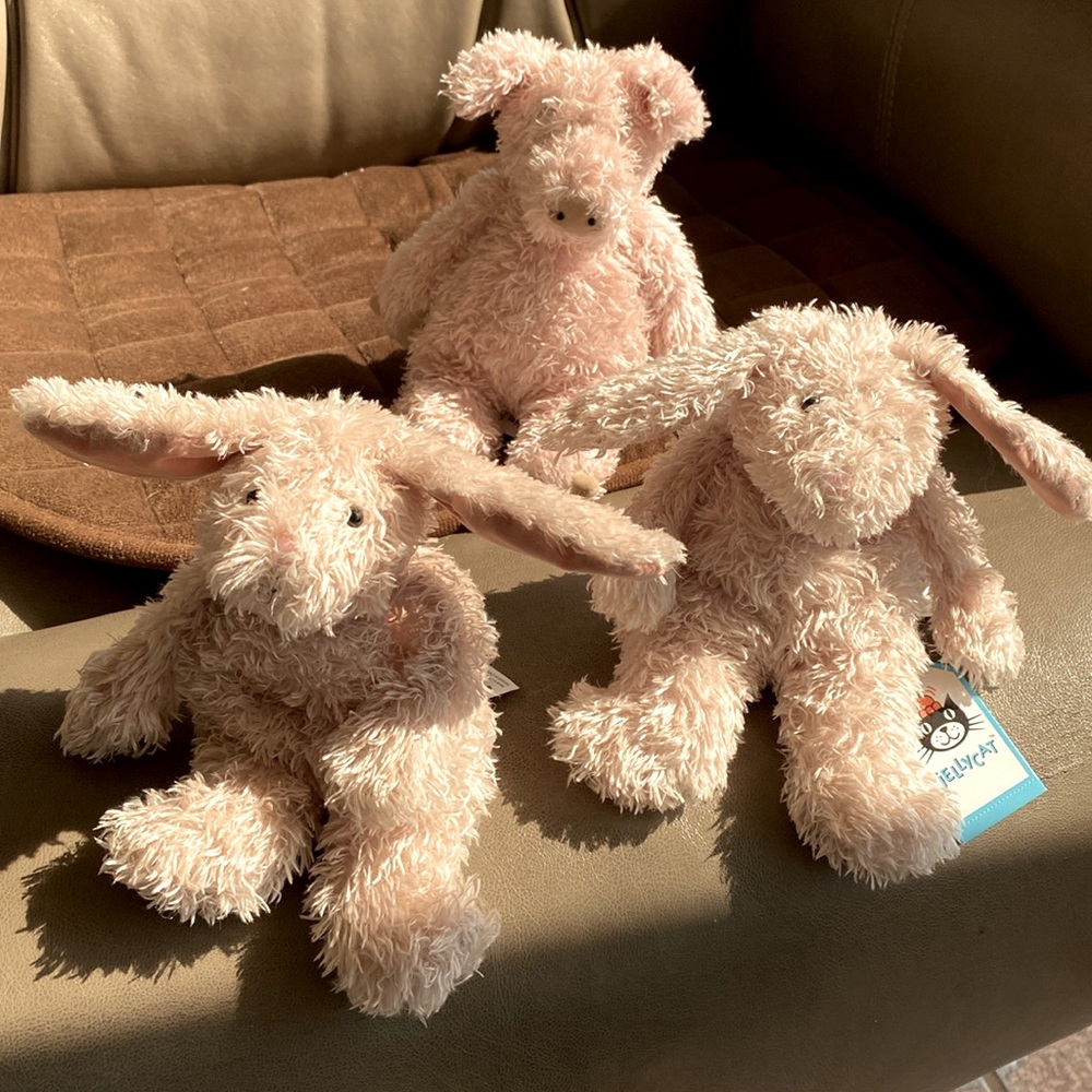 JELLYCATS TRIO!  SOFT CUDDLEY AND SWEET